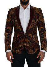 Dolce & Gabbana Multicolor Floral Single Breasted Martini Blazer -   -  Dolce & Gabbana.